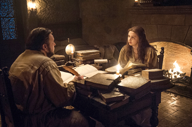 John Bradley and Hannah Murray in "Game of Thrones" (HBO/Helen Sloan)