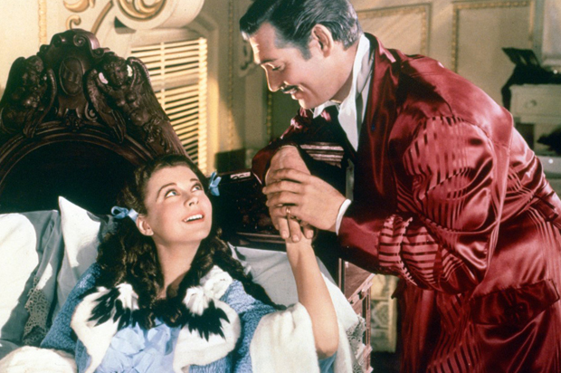 Vivien Leigh and Clark Gable in "Gone with the Wind" (Loew's Inc.)