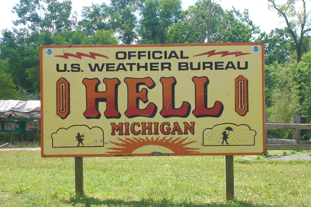 Hell, Michigan (Wikimedia)