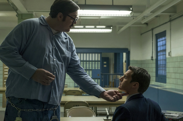 Cameron Britton and Jonathan Groff "Mindhunter" (Netflix/Merrick Morton)