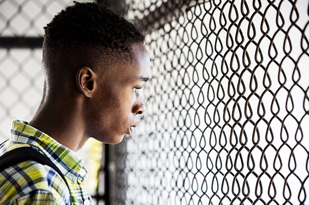 Ashton Sanders in "Moonlight" (A24)