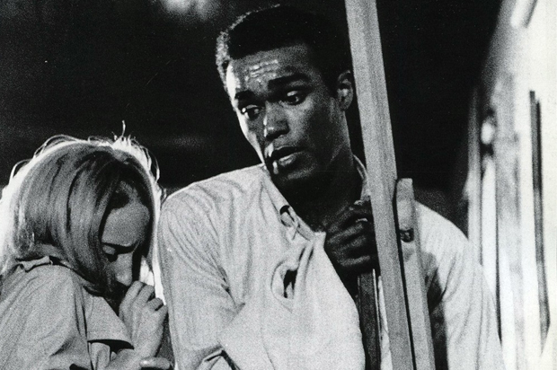 Judith O'Dea and Duane Jones in "Night of the Living Dead" (The Walter Reade Organization)