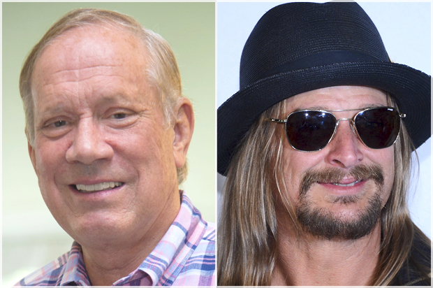 George Pataki; Kid Rock (AP/Scott Roth/Getty/Ethan Miller)