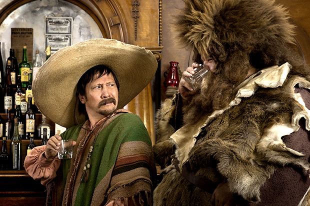 Rob Schneider and Jorge Garcia in "The Ridiculous 6" (Ursula Coyote/netflix)