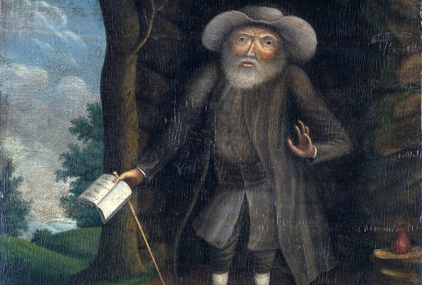Benjamin Lay painted by William Williams (Wikimedia)