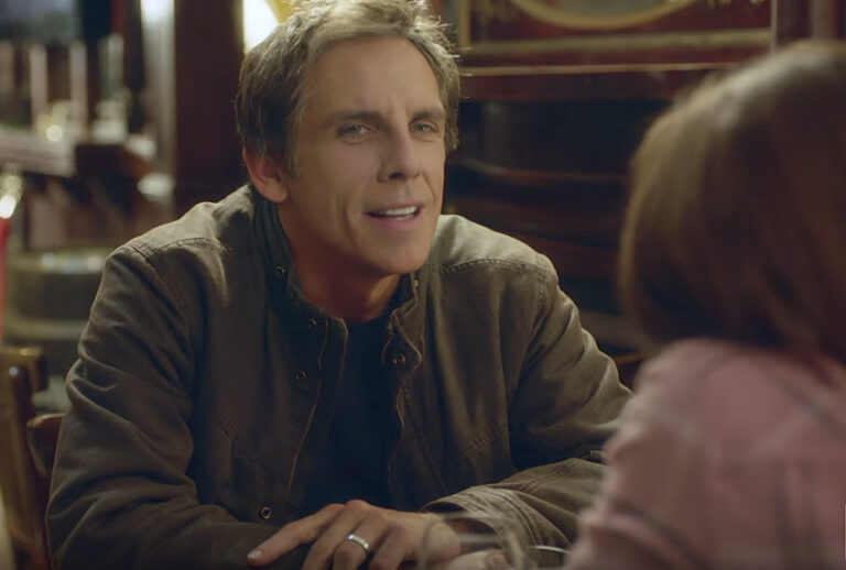 Ben Stiller and Shazi Raja in "Brad's Status" (Amazon Studios)