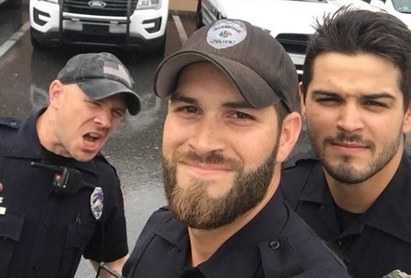 Officers Nordman, Hamill and Rengering (Facebook/Gainesville Police Department)