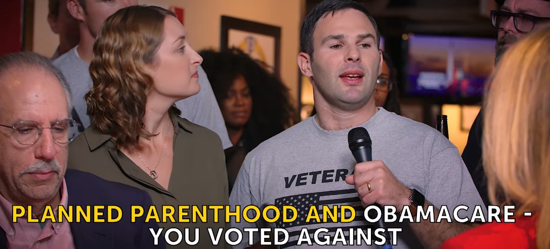 Dan Helmer, a candidate for Virginia's 10th Congressional District, appears in an ad critical of GOP Rep. Barbara Comstock, the incumbent. (Screenshot)