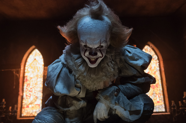 Bill Skarsgård as Pennywise in "It" (Warner Bros. Pictures/Brooke Palmer)