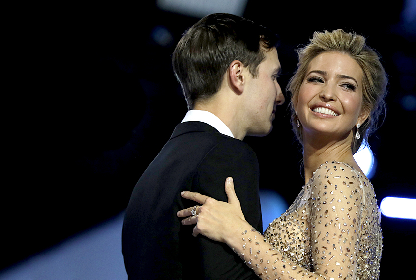 Jared Kushner and Ivanka Trump (AP/Evan Vucci)