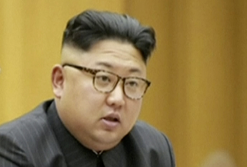 Kim Jong Un (KRT via AP)