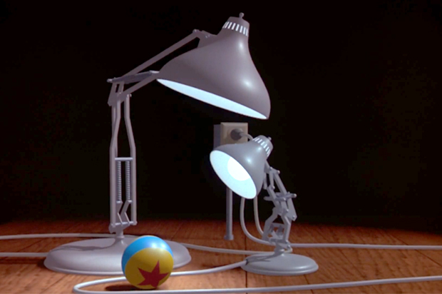 A still from "Luxo Jr." (Pixar)