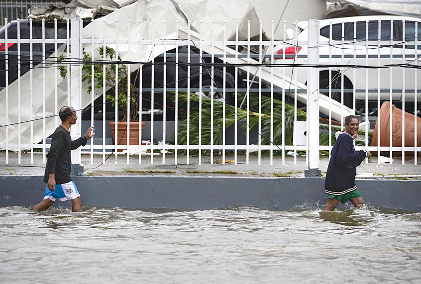 Flooded area after Hurricane Maria in Puerto Rico (AP/Carlos Giusti)