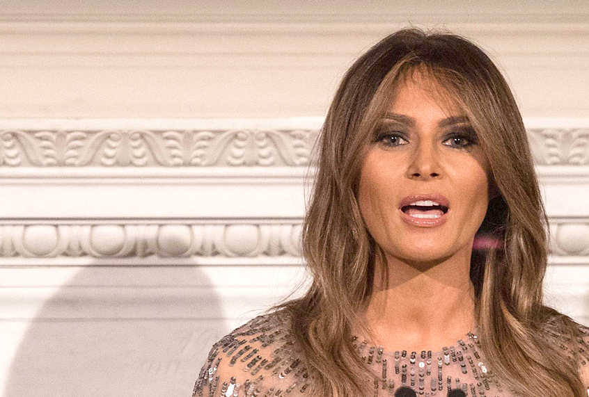Melania Trump (Getty/Nicholas Kamm)