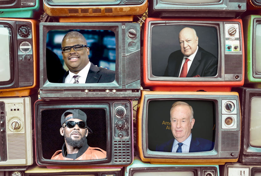 Charles Payne; Roger Ailes; R Kelly; Bill O'Reilly (Getty/AP/Salon)