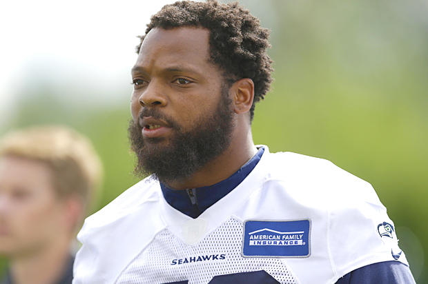 Seattle Seahawks defensive end Michael Bennett (AP/Ted S. Warren)