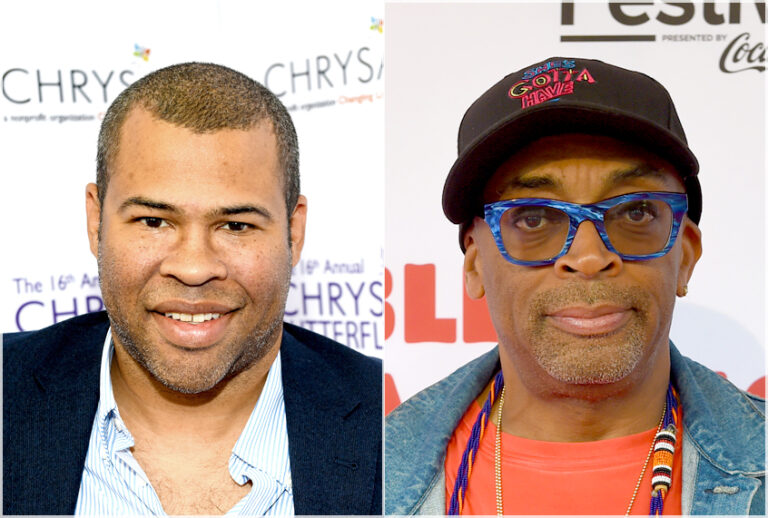 Jordan Peele; Spike Lee (Getty/Matt Winkelmeyer/Netflix/Erika Goldring)