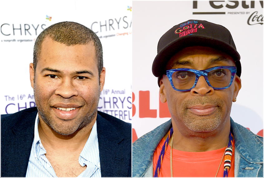 Jordan Peele; Spike Lee (Getty/Matt Winkelmeyer/Netflix/Erika Goldring)