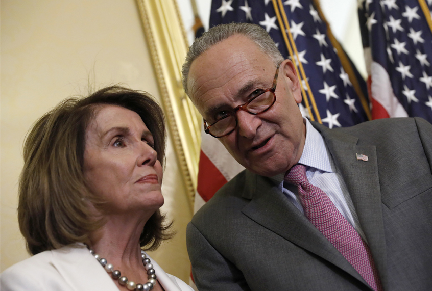 Nancy Pelosi, Chuck Schumer (Getty/Aaron P. Bernstein)
