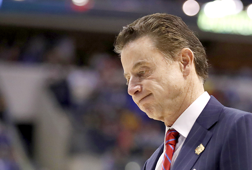Rick Pitino, Louisville head coach (AP/Jeff Roberson)