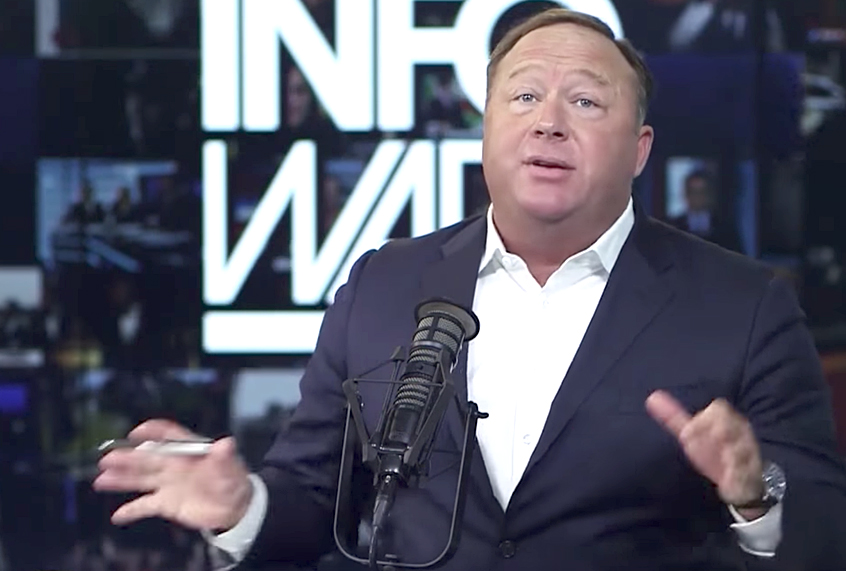 Alex Jones (YouTube/The Alex Jones Channel)