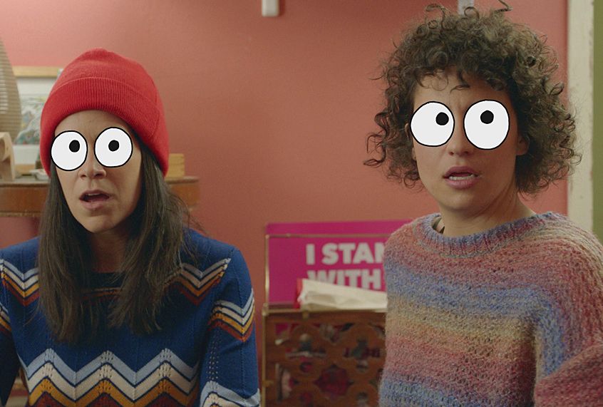 Abbi Jacobson and Ilana Glazer in “Broad City” (Comedy Central)