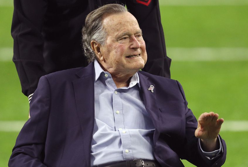 George H.W. Bush (Getty/Patrick Smith)