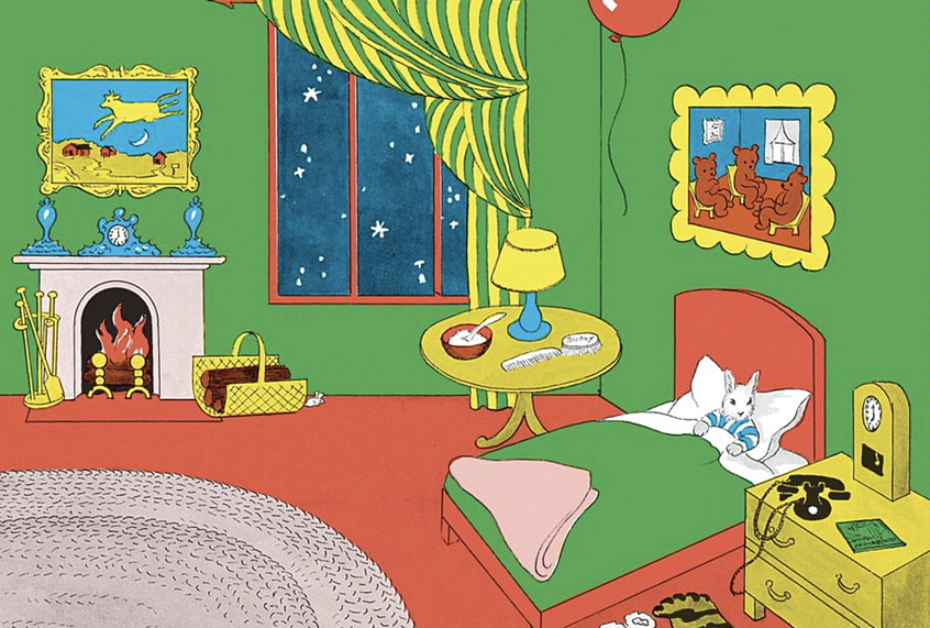 "Goodnight Moon" by Margaret Wise Brown (Harper & Brothers)