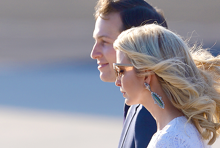 Jared Kushner; Ivanka Trump (Getty/Filippo Monteforte)