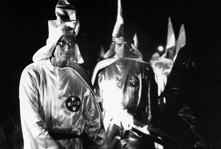 A Ku Klux Klan meeting in Beaufort, South Carolina, May 24, 1965. (Getty Images)
