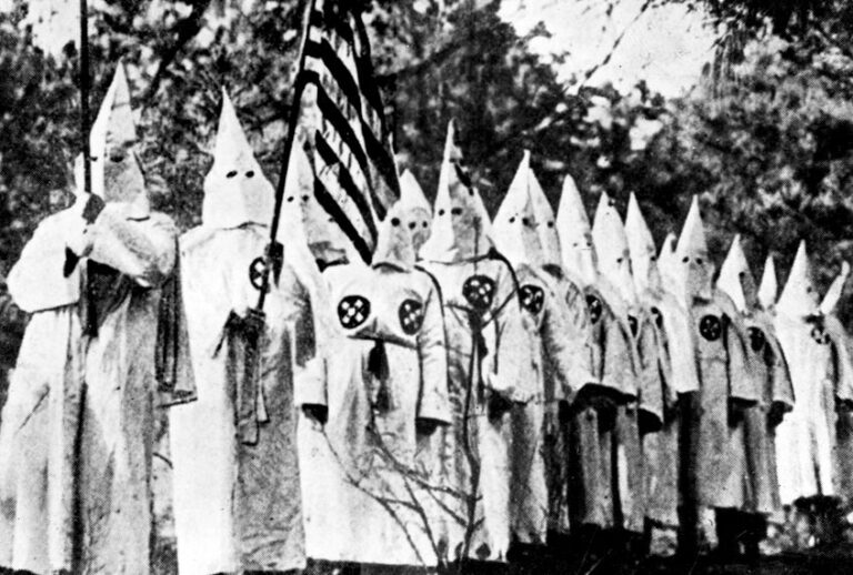 Members of the Ku Klux Klan (Getty/Henry Guttmann)