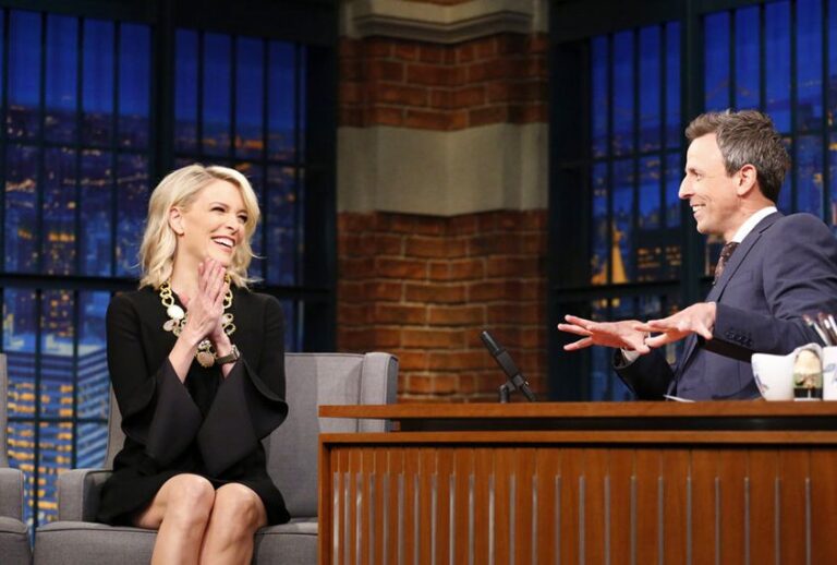 Megyn Kelly on "Late Night with Seth Meyers" (NBC/Lloyd Bishop)