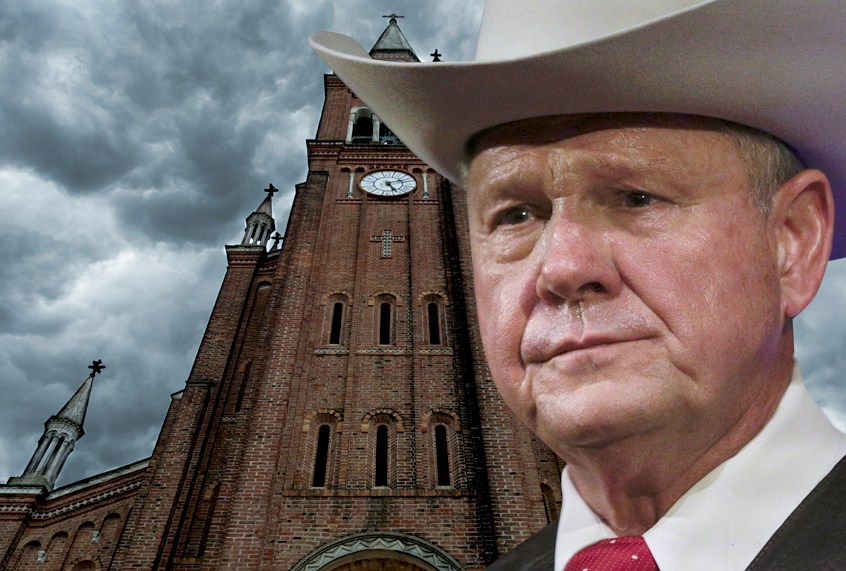 Roy Moore (AP/Brynn Anderson/Getty/operofilm/Salon)
