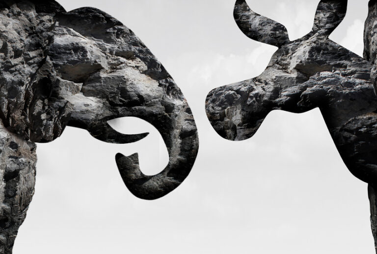 Republican Democrat (Getty/wildpixel)