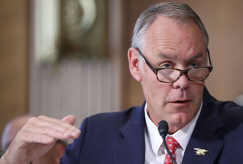 Ryan ZInke (Getty/Mark Wilson)