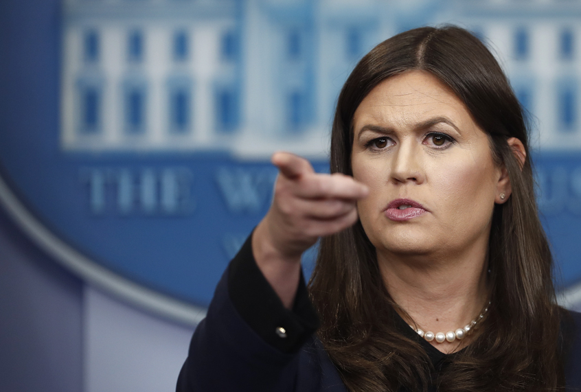 Sarah Huckabee Sanders (AP/Carolyn Kaster)