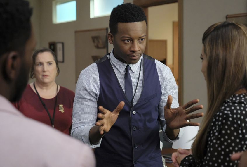Brandon Micheal Hall in "The Mayor" (ABC)