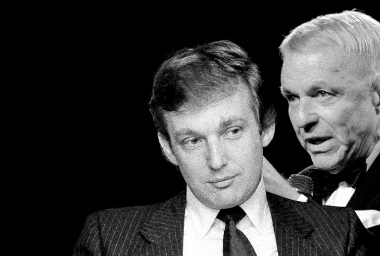 Donald Trump; Frank Sinatra (AP/Marty Lederhandler/Salon)