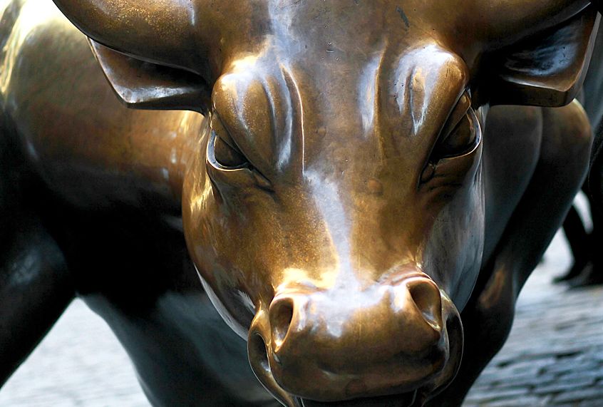 Charging Bull (Getty/Chris Hondros)