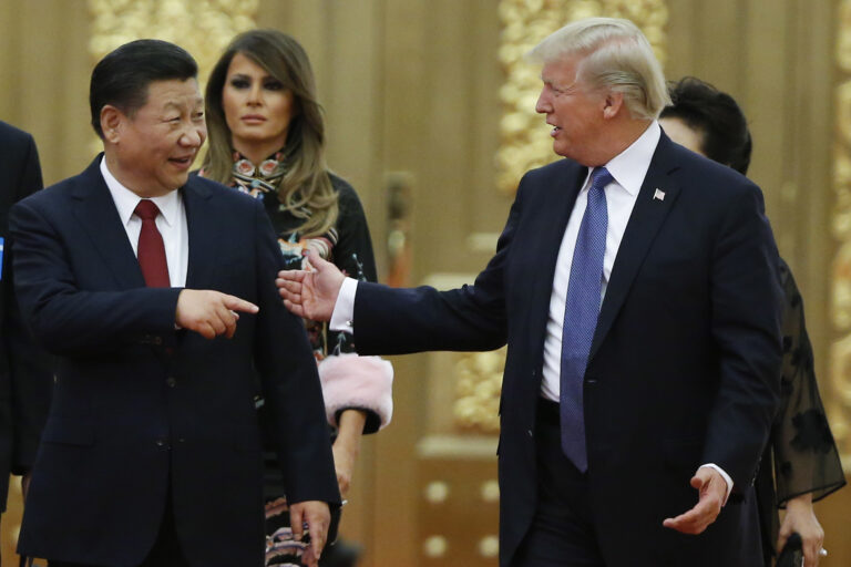 (Thomas Peter/Pool Photo via AP)