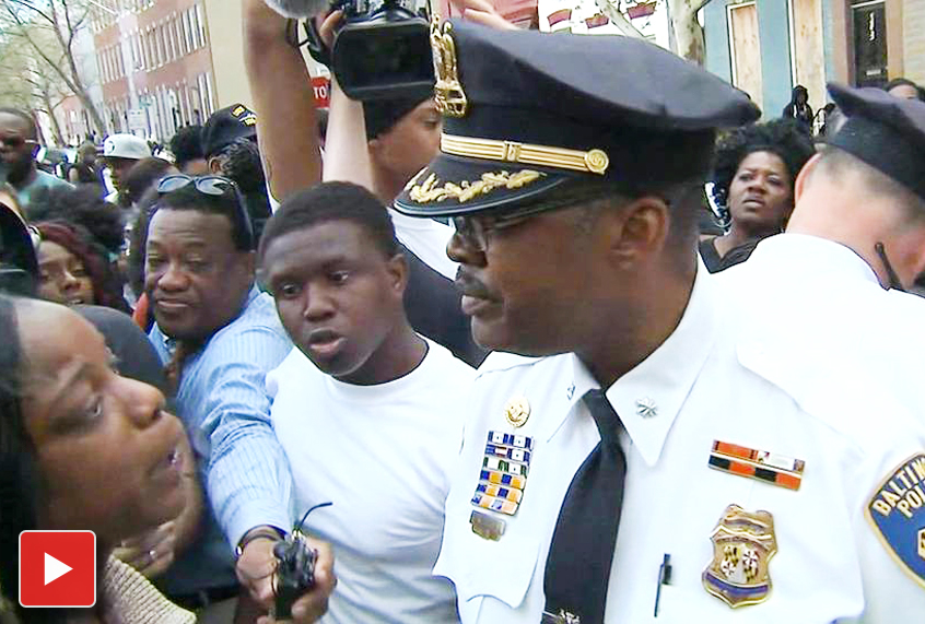 Baltimore Police Lt. Col. Melvin Russell (Courtesy of HBO)