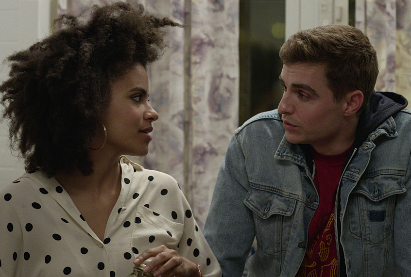 Zazie Beetz and Dave Franco in "Easy" (Netflix)