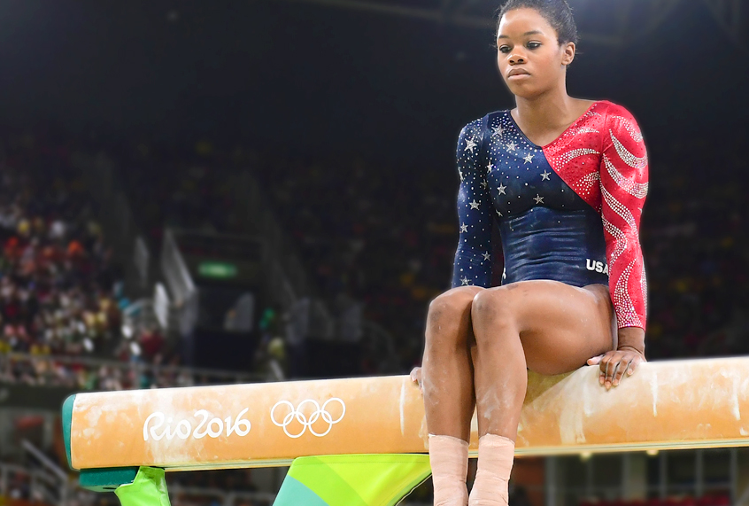 US gymnast Gabrielle Douglas (Getty/Emmanuel Dunand)