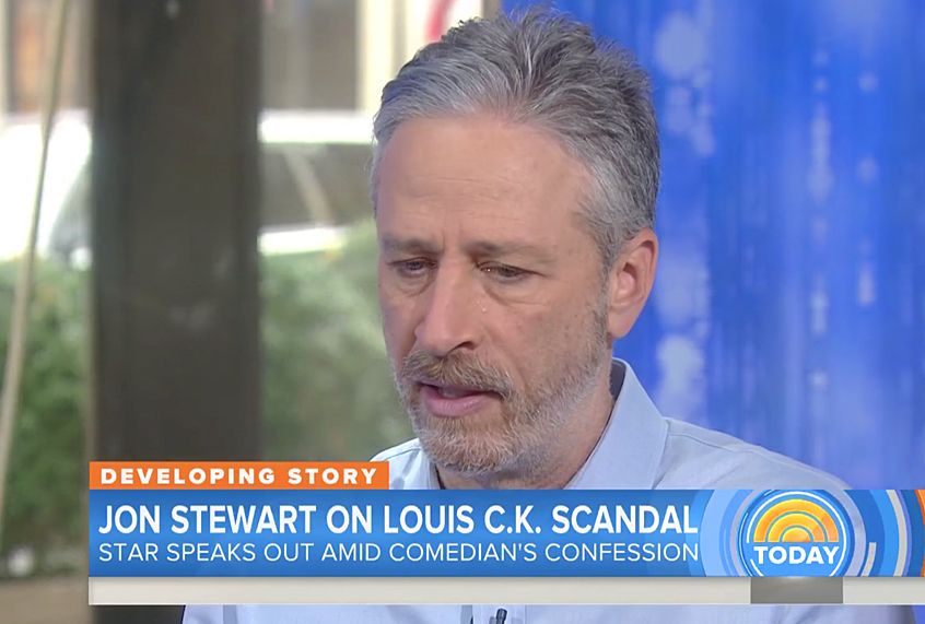 Jon Stewart on "Today" (YouTube/Today)