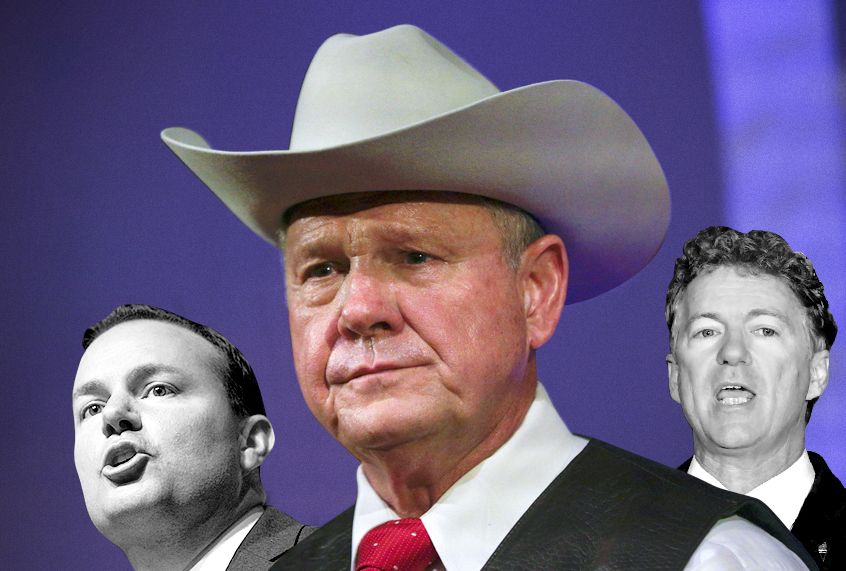 Mike Lee; Roy Moore; Rand Paul (AP/Salon)