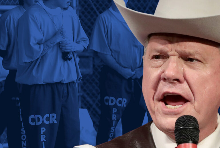 Roy Moore (Getty/Scott Olson/Justin Sullivan/Salon)