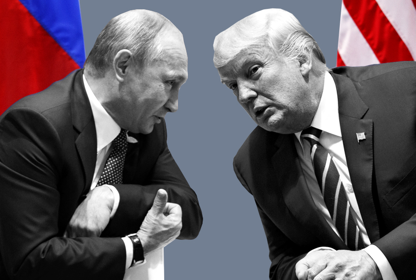 Vladimir Putin; Donald Trump (AP/Evan Vucci/Salon)