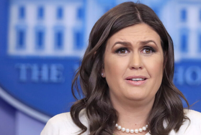 Sarah Huckabee Sanders (AP/Manuel Balce Ceneta)