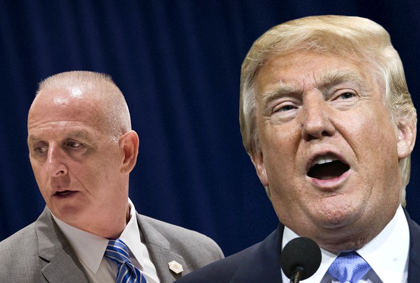 Keith Schiller, Donald Trump (Getty/AP/Photo montage by Salon)
