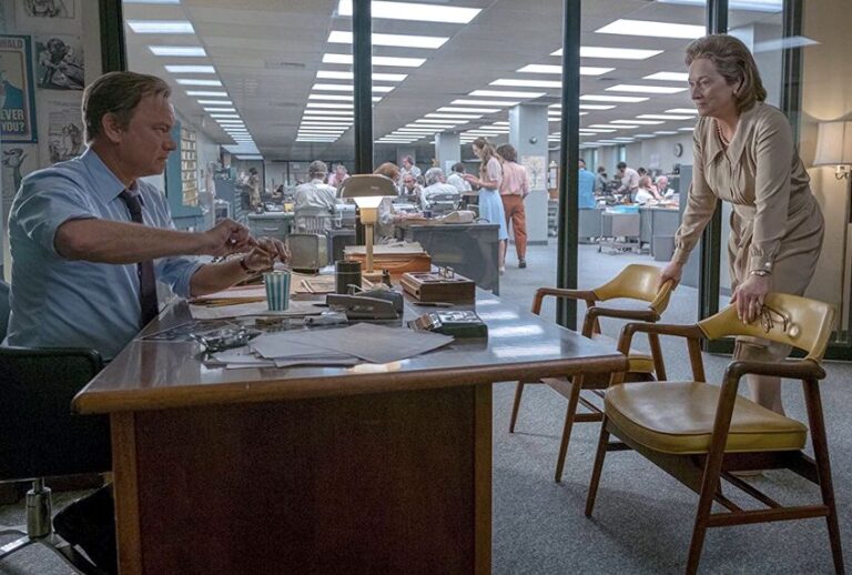 Tom Hanks and Meryl Streep in "The Post" (20th Century Fox)